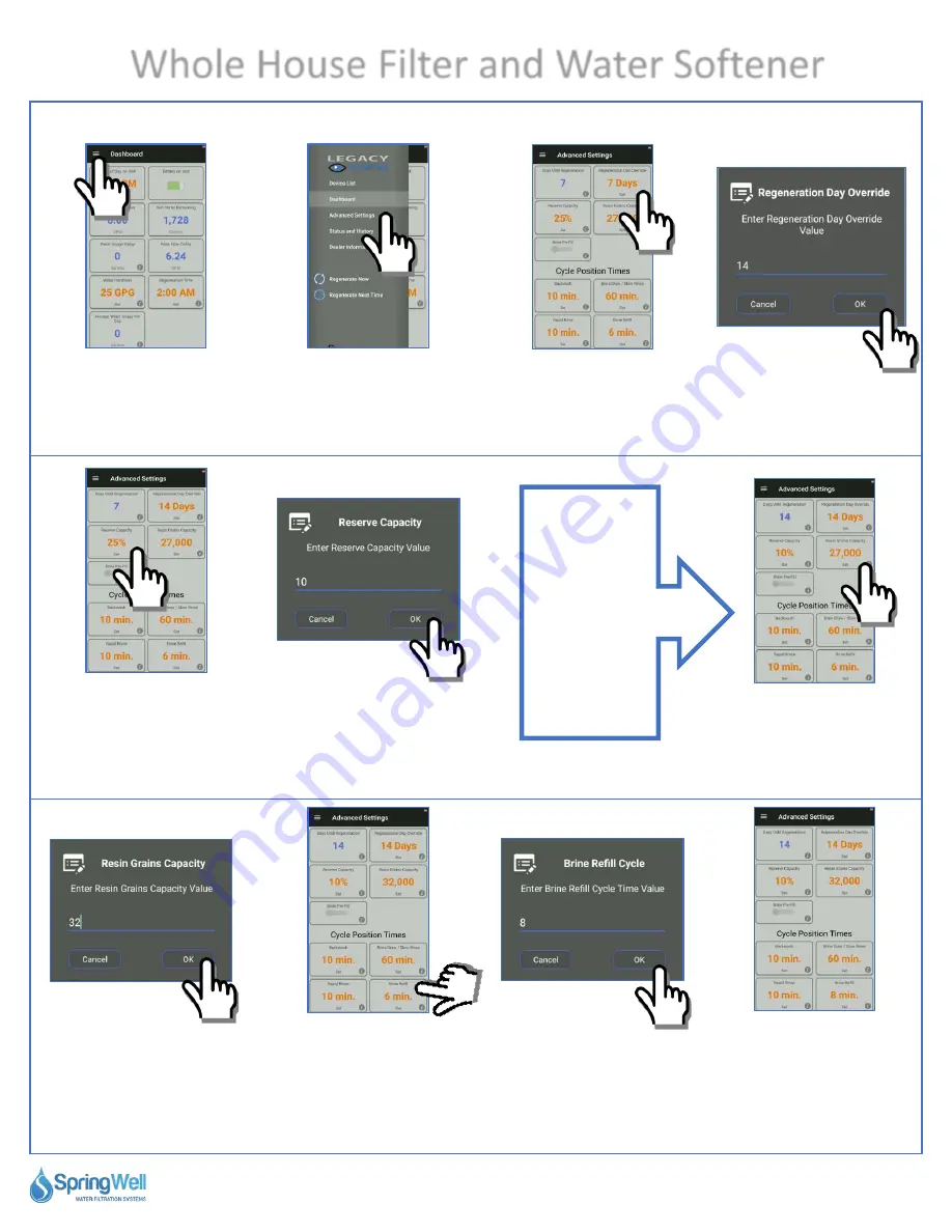 Spring Well CSS+ Скачать руководство пользователя страница 21