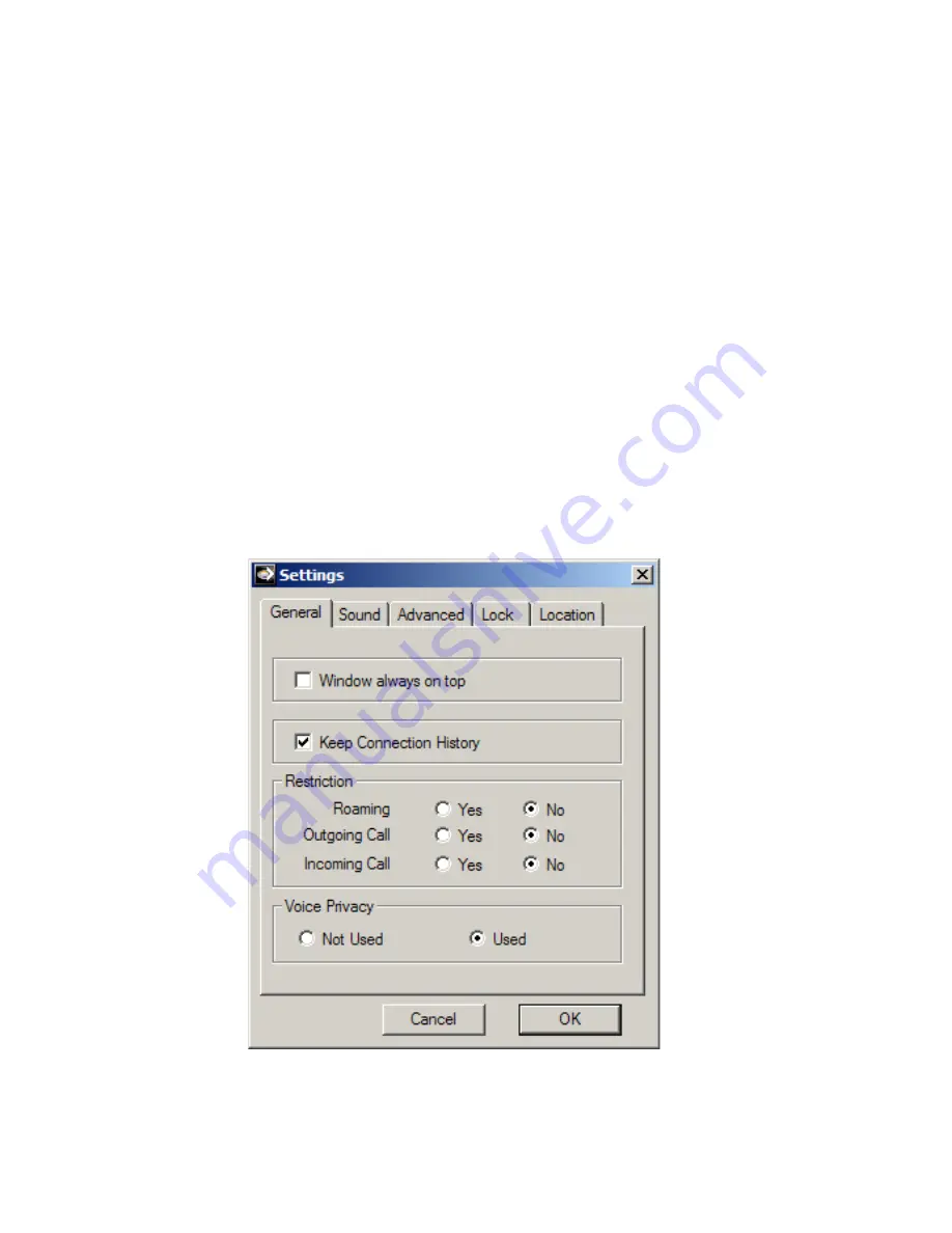 Sprint PCS Connection Card CF2031 User Manual Download Page 59