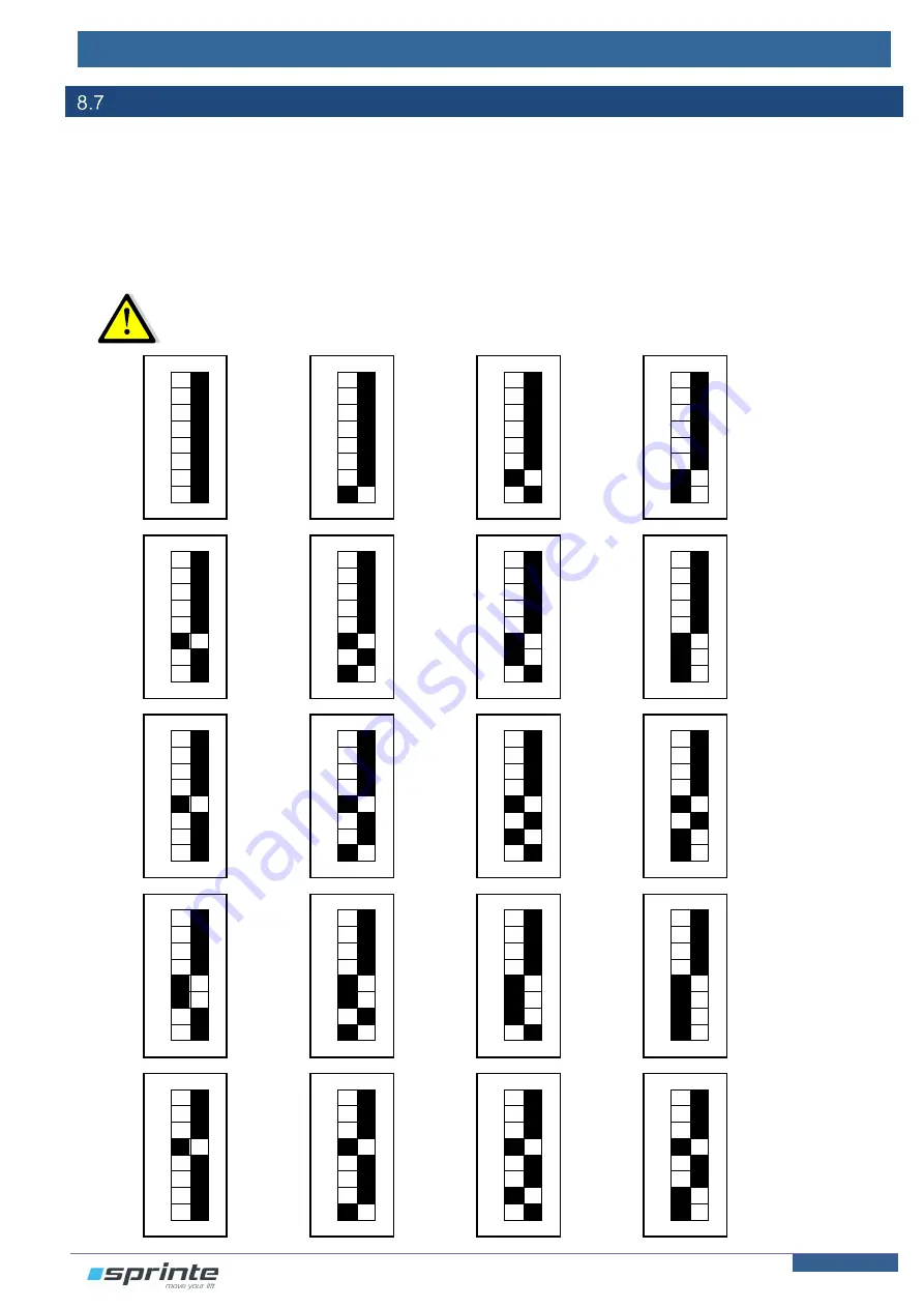 Sprinte ASP 116 evolution Installation And Maintenance Manual Download Page 33