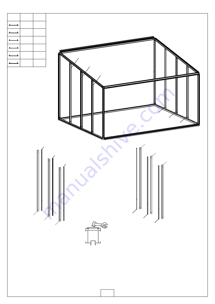 Sproutwell ALFRESCO LARGE LEAN TO Скачать руководство пользователя страница 30