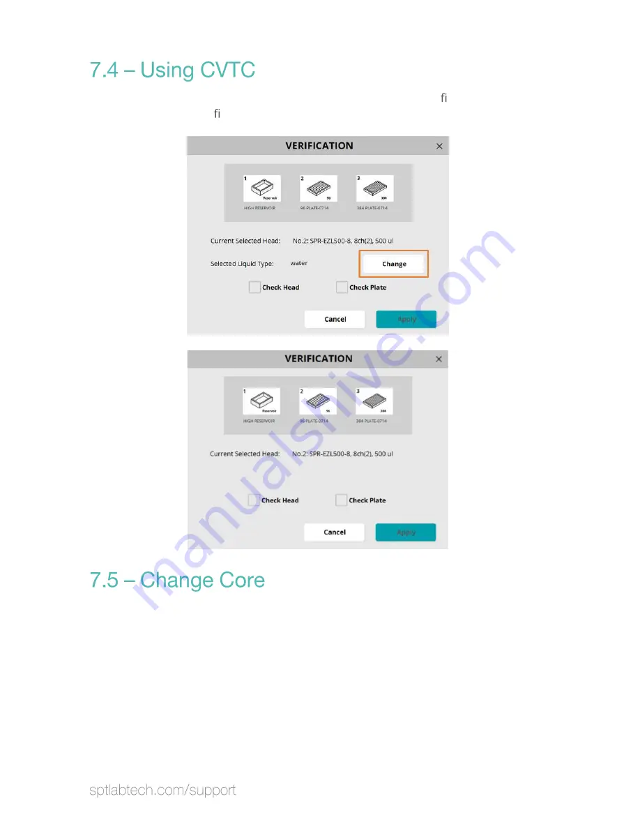 SPT Labtech Apricot S3 User Manual Download Page 76