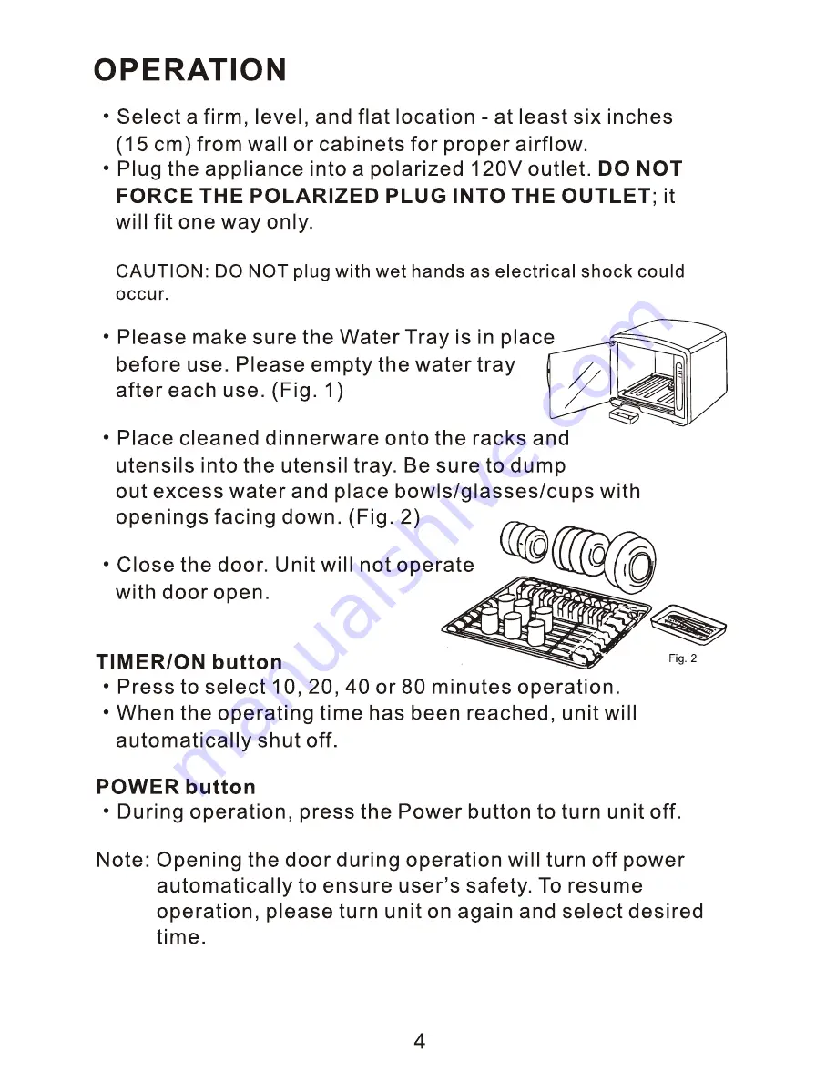 SPT SD-1533 Instruction Manual Download Page 5