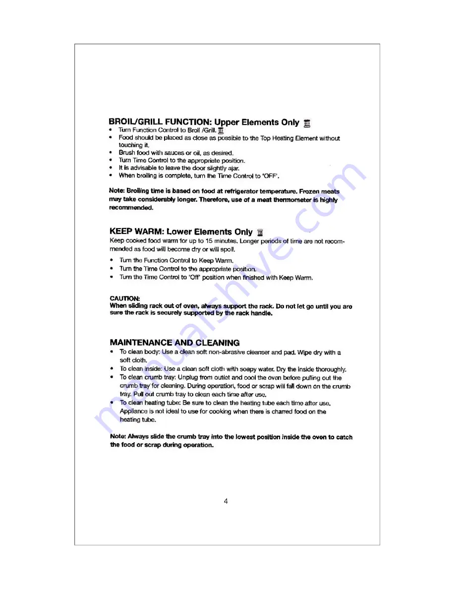 SPT SO-1003 Instruction Manual Download Page 5