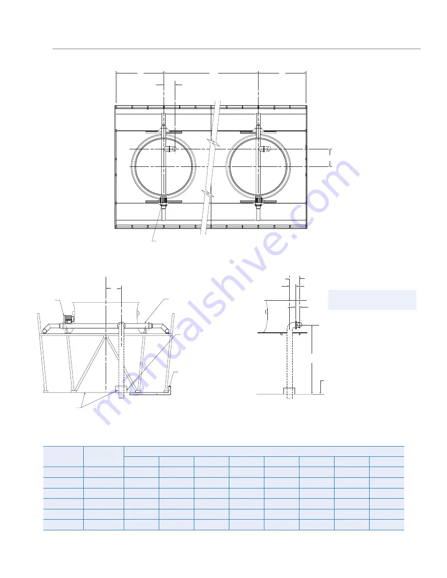 SPX Cooling Technologies Evaporative Air Cooler FSIG-TS-08A Engineering Data Download Page 8