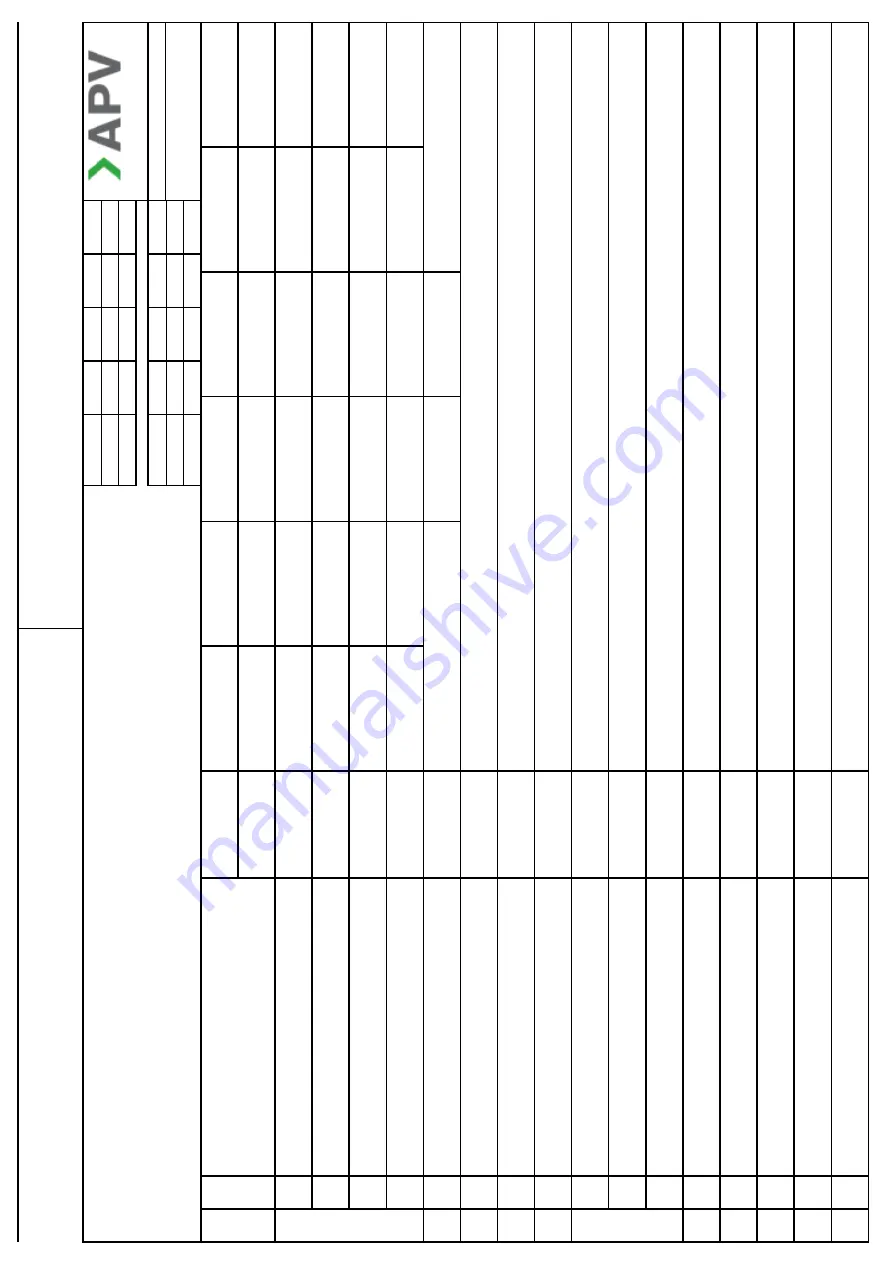 SPX FLOW APV DELTA AP1 Instruction Manual Download Page 31