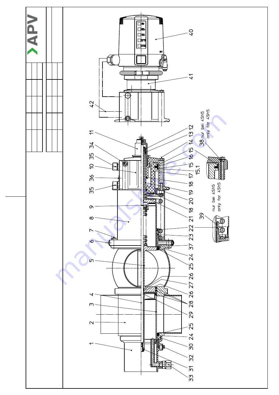 SPX FLOW APV DELTA DE3 Скачать руководство пользователя страница 45