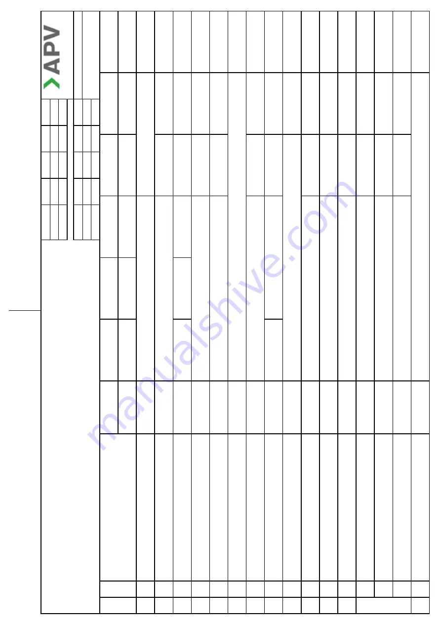 SPX FLOW APV DELTA DE3 Instruction Manual Download Page 47