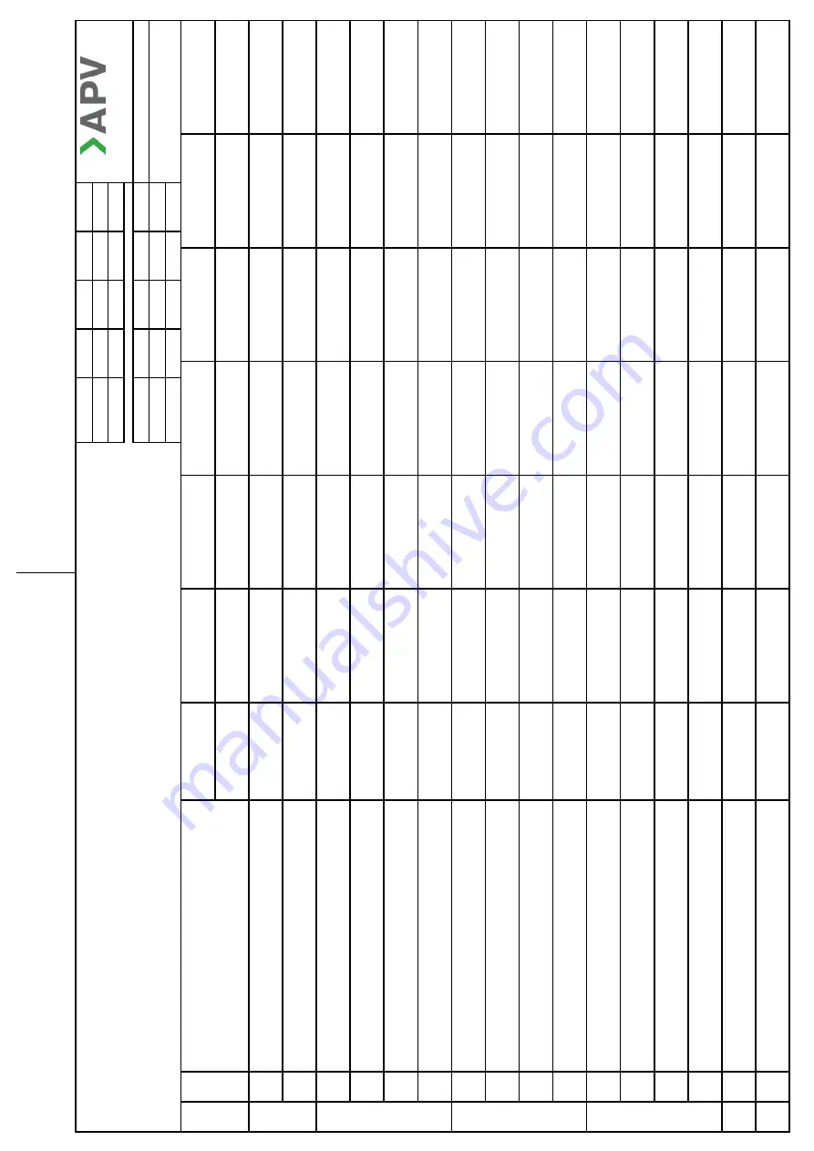 SPX FLOW APV DELTA PR2 Instruction Manual Download Page 26