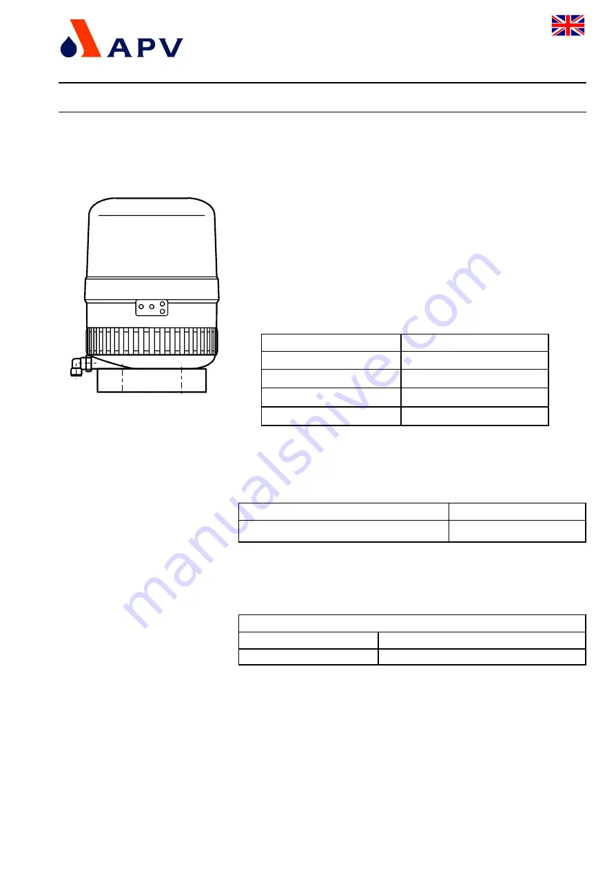 SPX APV DELTA SVS1F DN 125 Скачать руководство пользователя страница 9