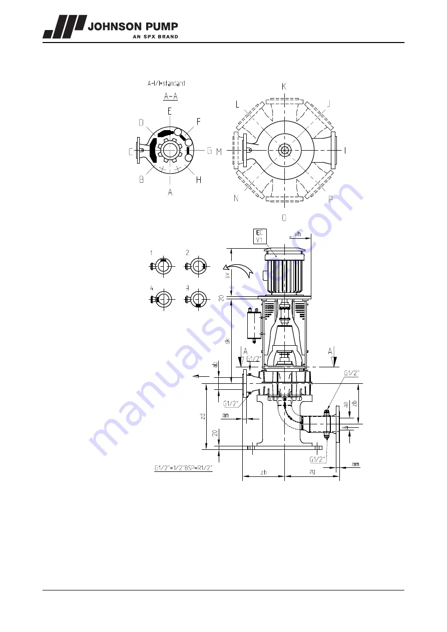 SPX Johnson Pump CombiPrime V Скачать руководство пользователя страница 57