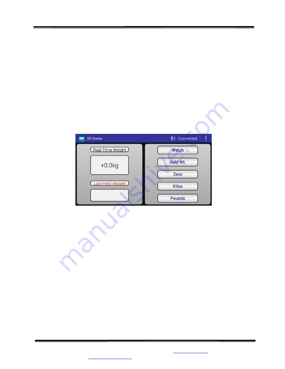 SR Instruments SRScales SRV947R Скачать руководство пользователя страница 9