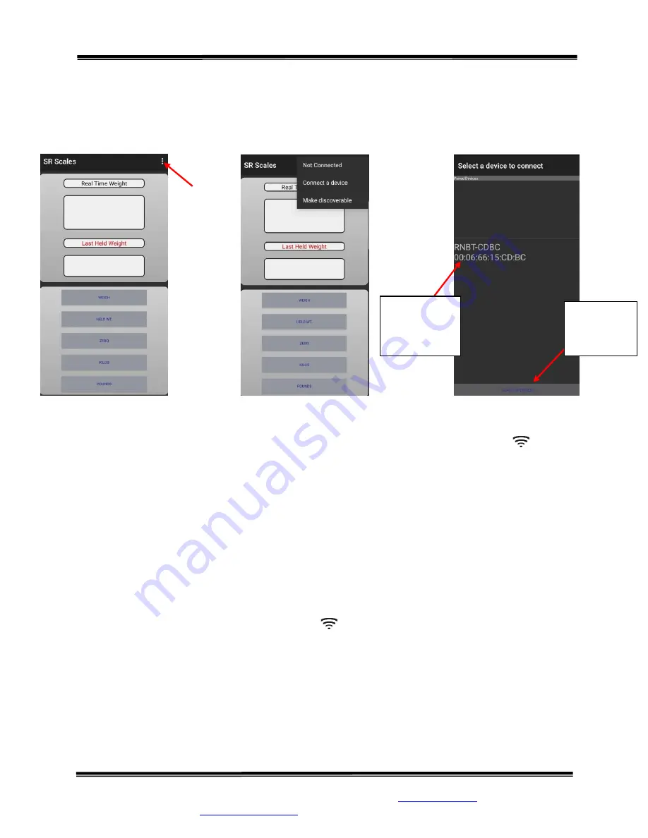 SR Instruments SRScales SRV949-BT Operating And Service Manual Download Page 10