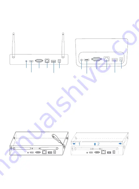 Sricam NVR Wireless Kit Quick Operation Manual Download Page 2