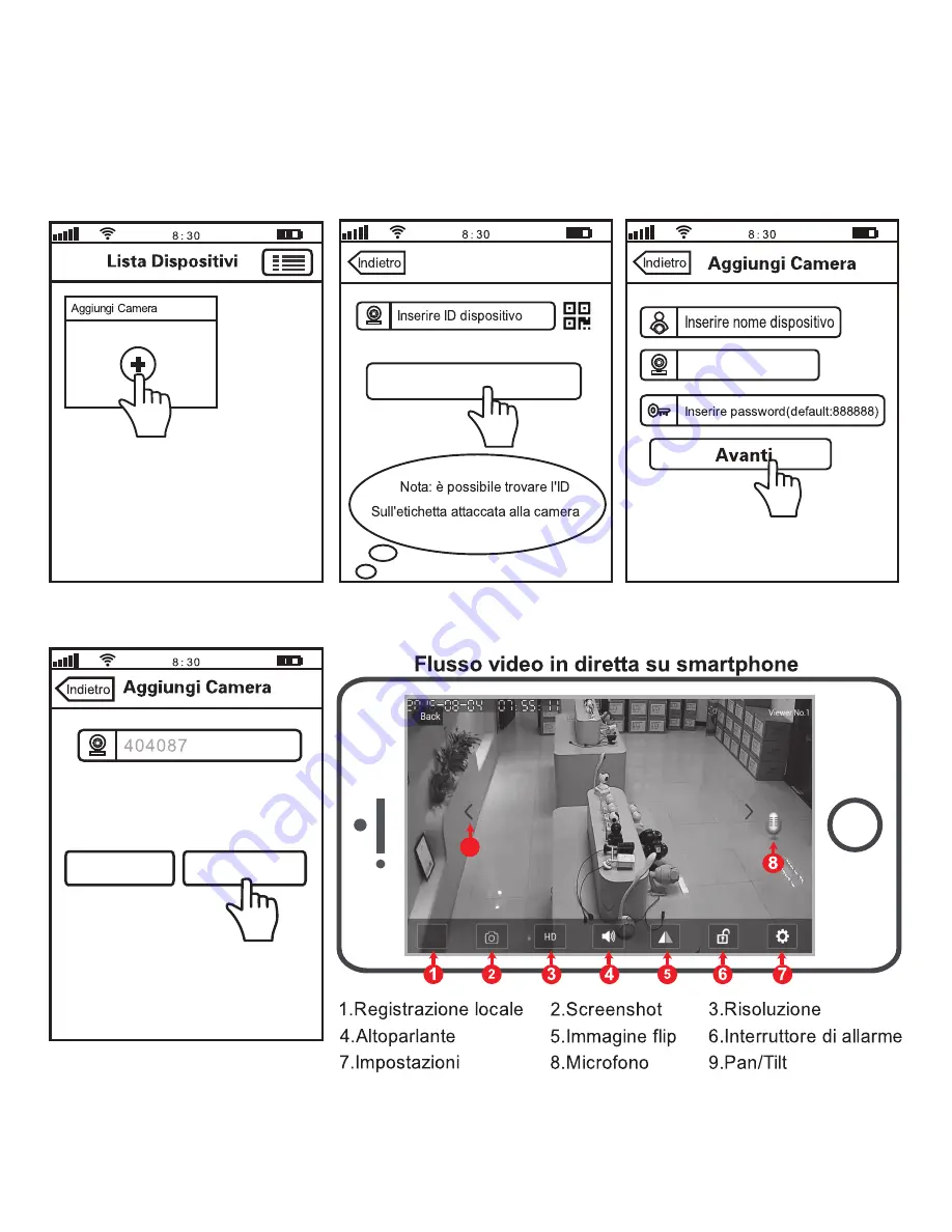 Sricam SP009C Quick User Manual Download Page 22