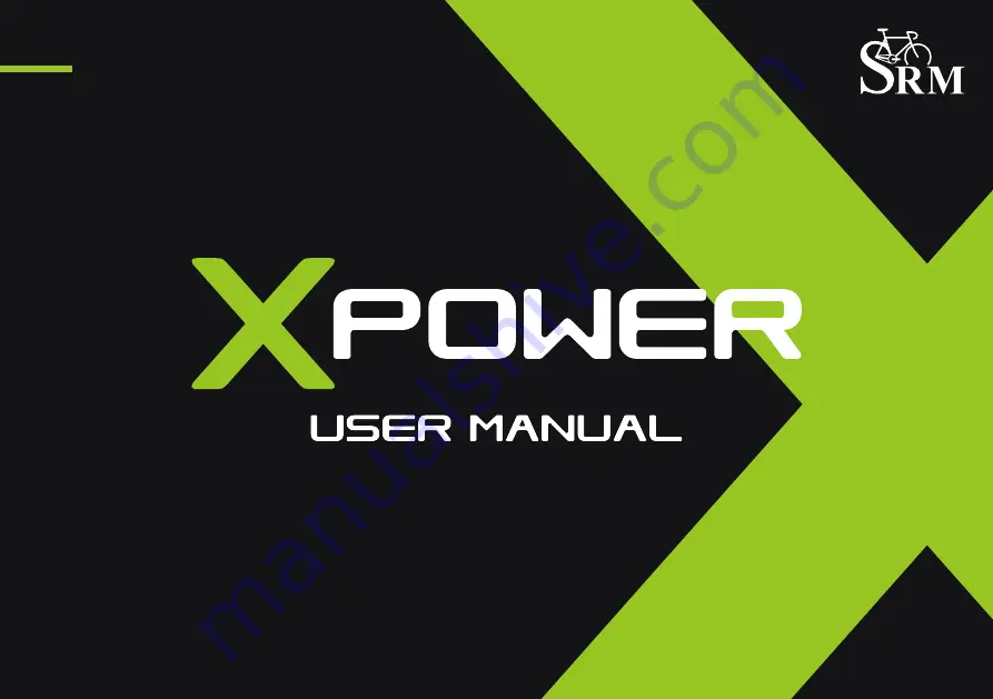 SRM X-Power User Manual Download Page 1