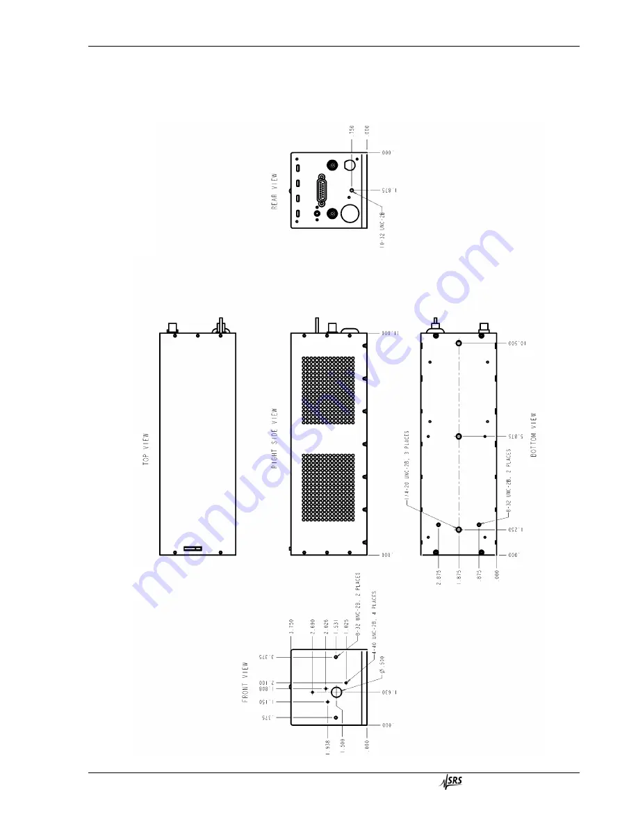 SRS Labs Nitrogen Laser NL100 Скачать руководство пользователя страница 25