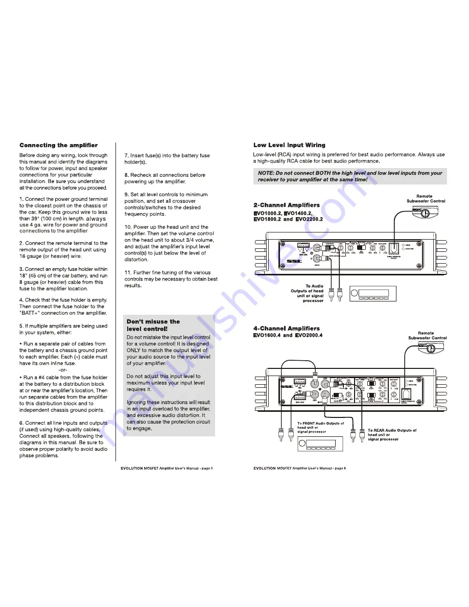 Ssl EVO1000.2 User Manual Download Page 4