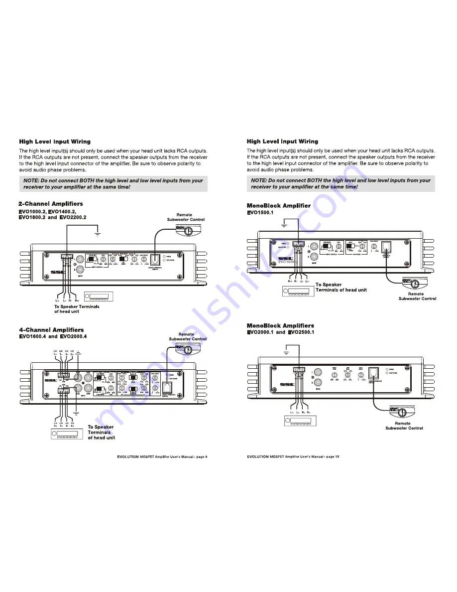 Ssl EVO1000.2 User Manual Download Page 6