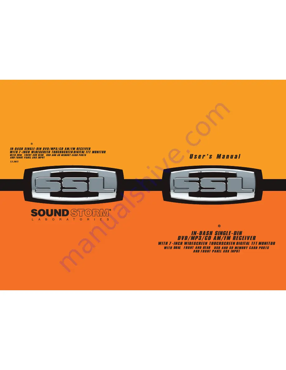 Ssl SD720MI Скачать руководство пользователя страница 1