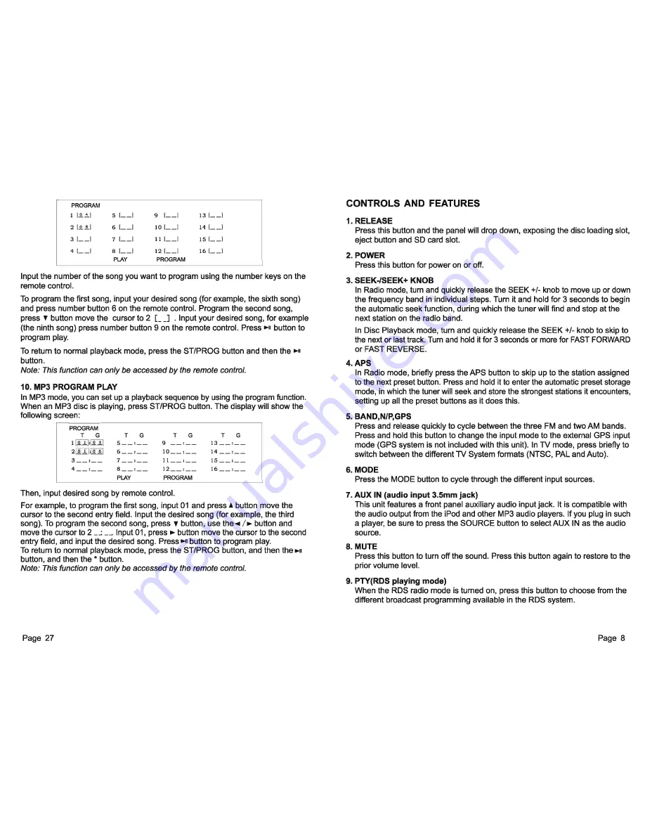 Ssl SD735 User Manual Download Page 8