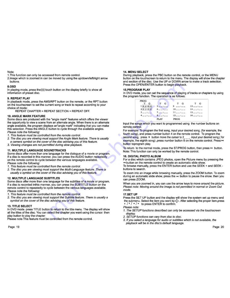 Ssl SD810TS User Manual Download Page 19