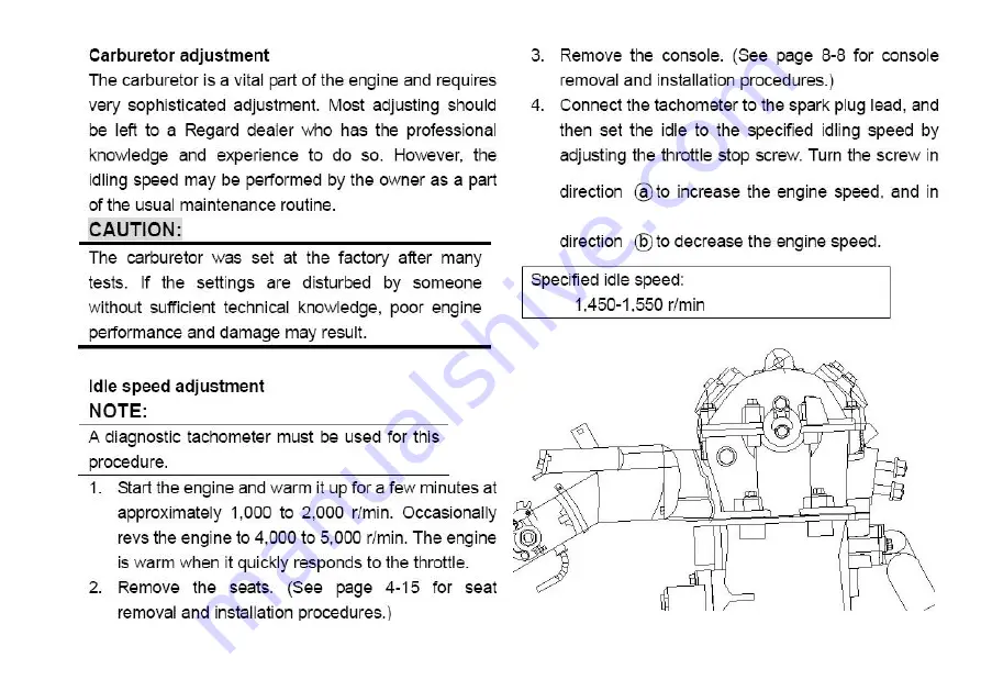 SSR Motorsports SRU600 Owner'S Manual Download Page 91