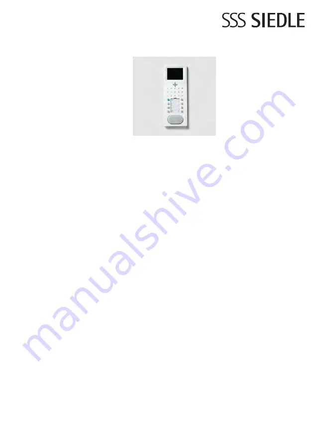 SSS Siedle AHFV 870-0 Product Information Download Page 1