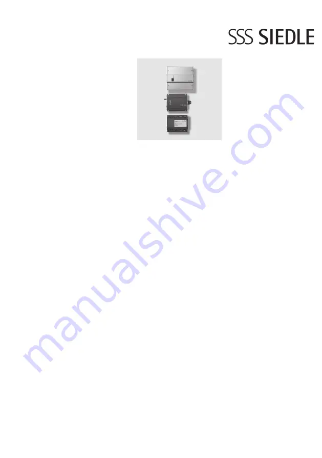 SSS Siedle DCIP 740-0 Manual Download Page 1