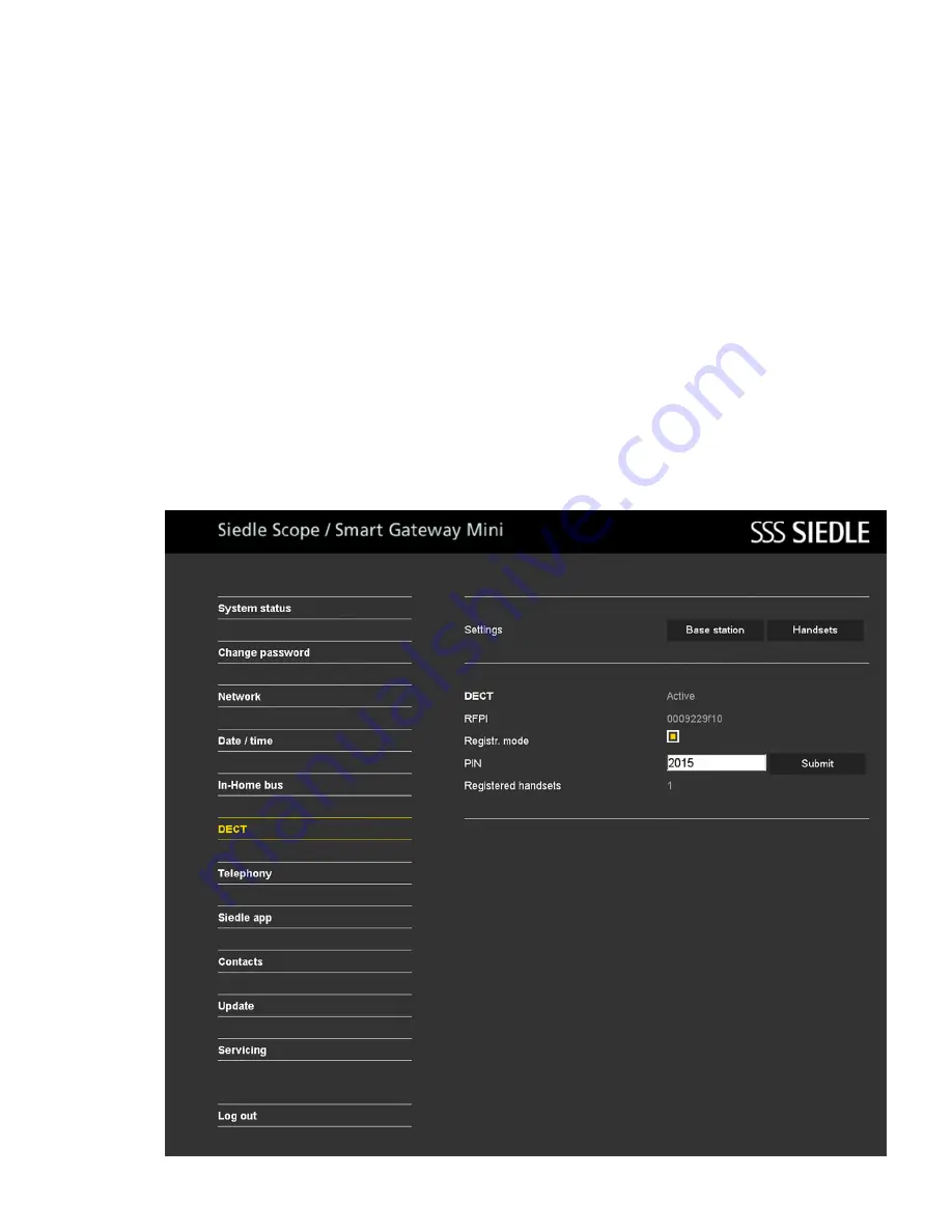 SSS Siedle Siedle S 851-0 Operating Instructions Manual Download Page 105