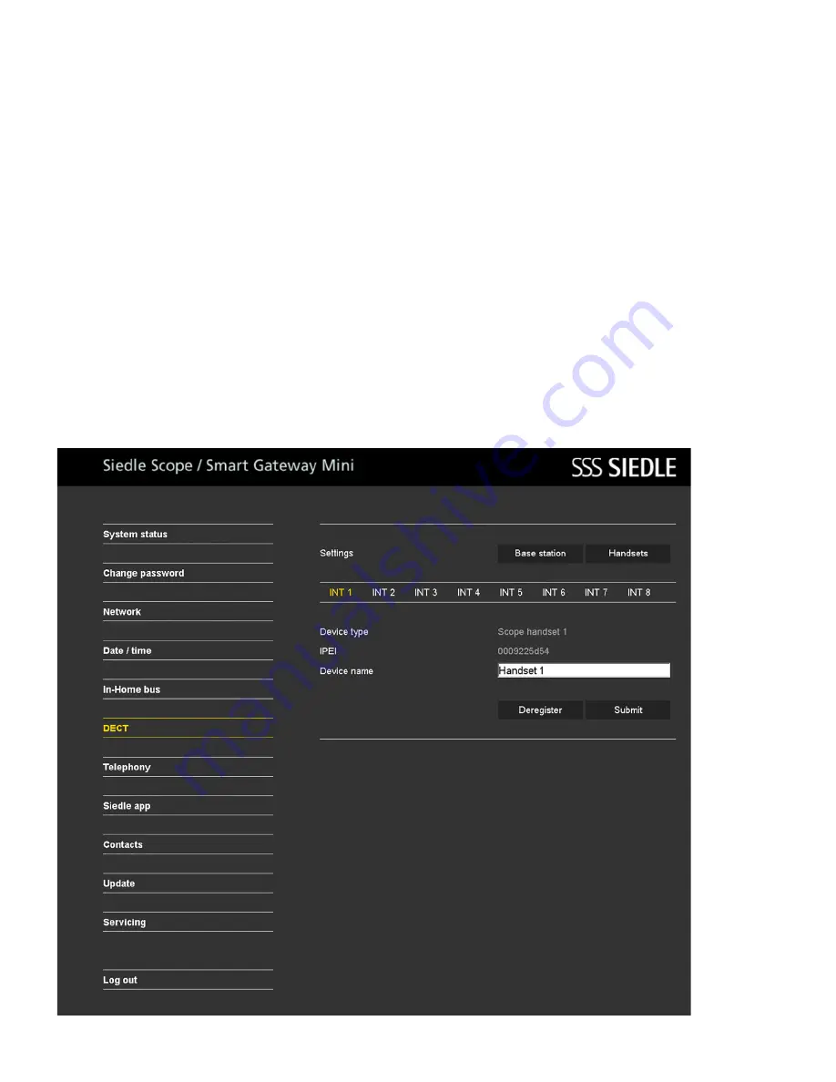 SSS Siedle Siedle S 851-0 Operating Instructions Manual Download Page 106