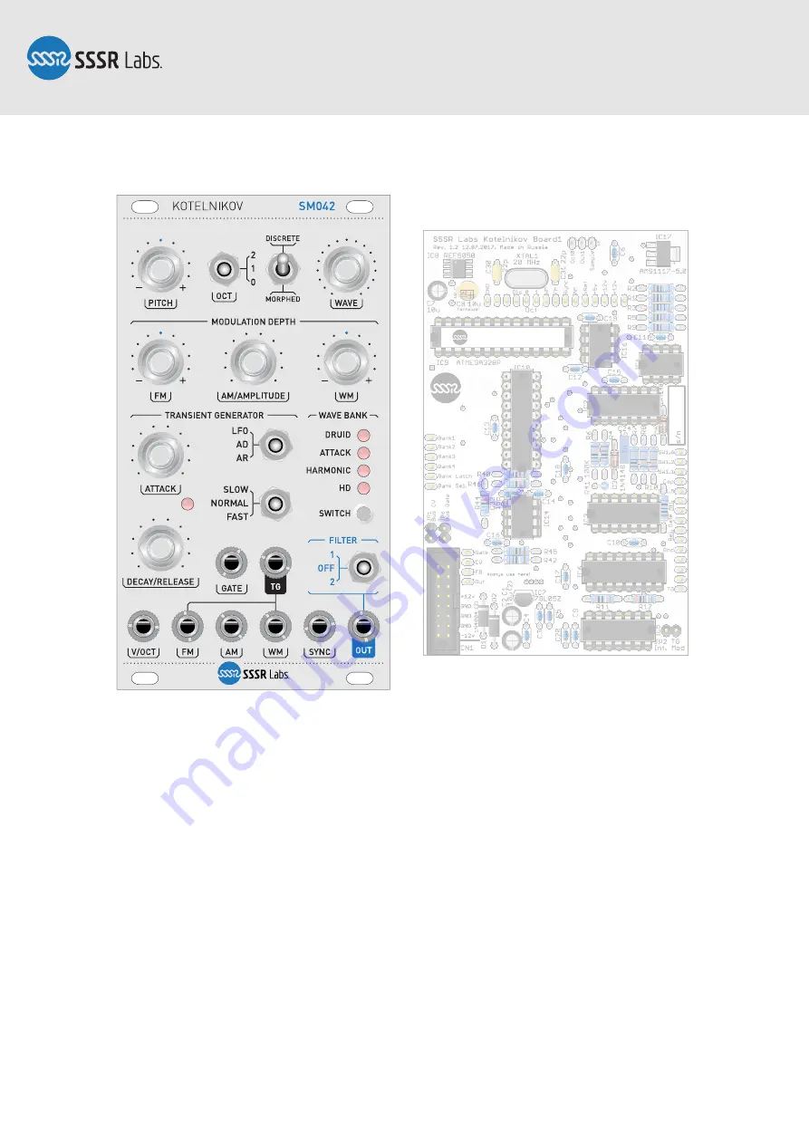 SSSR Labs SM042 Скачать руководство пользователя страница 14