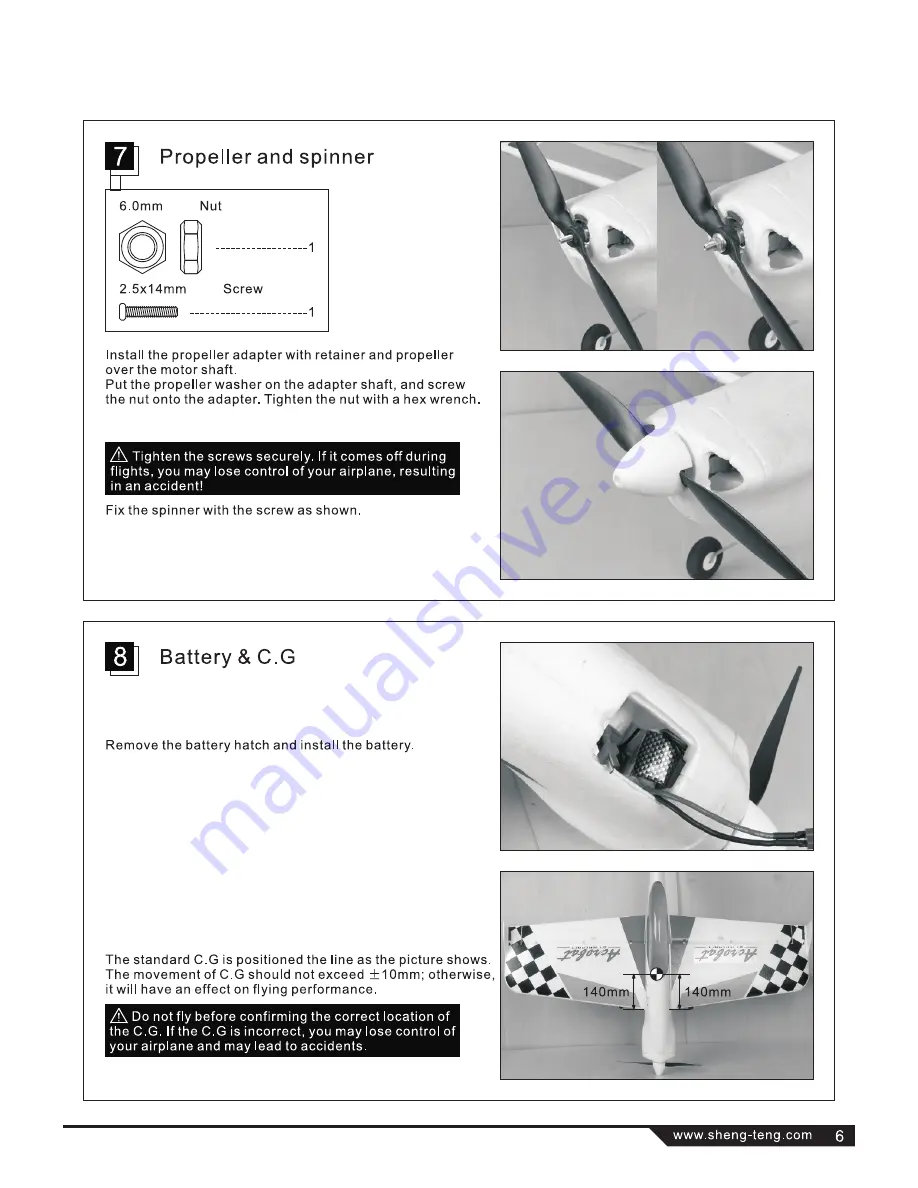 st model acrobat Product Manual Download Page 7