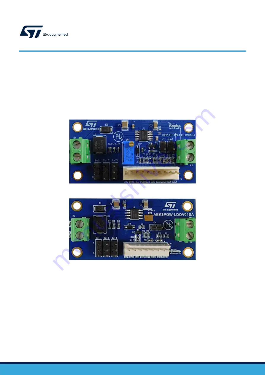 ST AEK-POW-LDOV01J User Manual Download Page 1