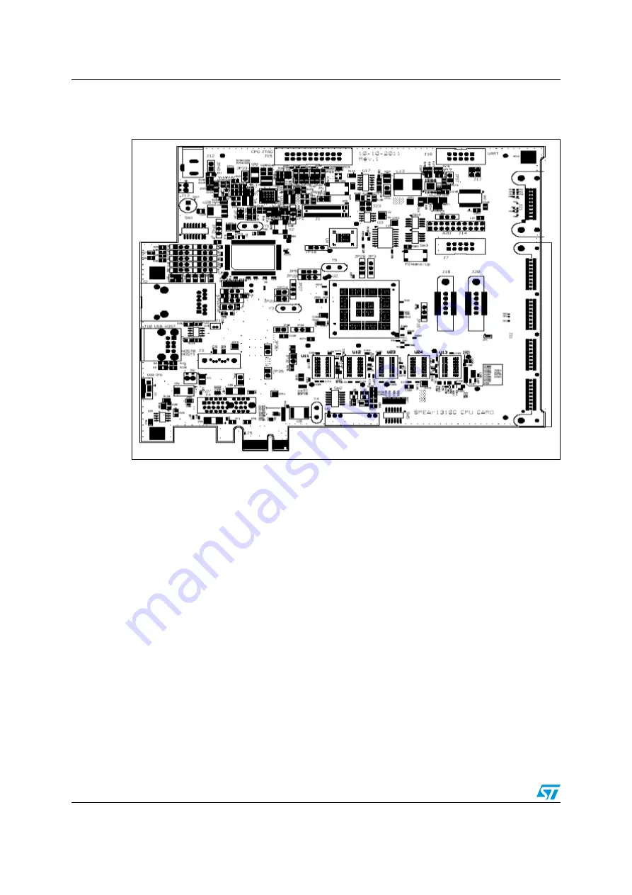 ST EVALSP1310CPU User Manual Download Page 8