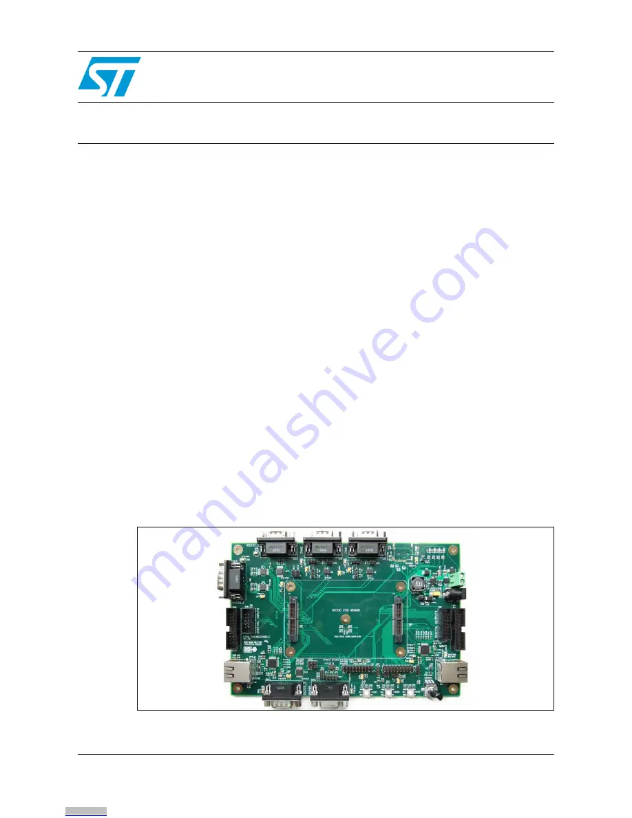 ST EVALSPEAr320PLC User Manual Download Page 1