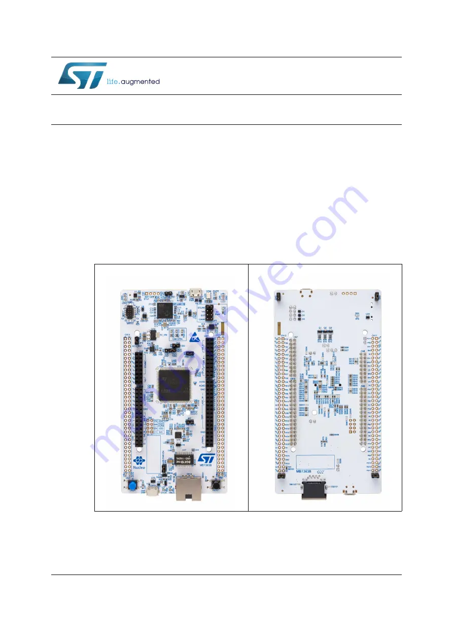 ST NUCLEO-H745ZI-Q Скачать руководство пользователя страница 1