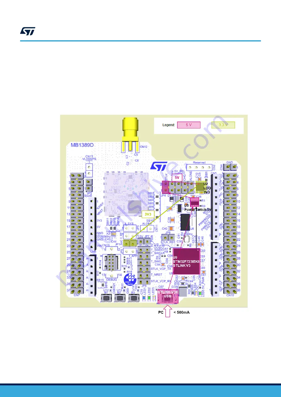 ST NUCLEO-WL55JC STM32WL Скачать руководство пользователя страница 17