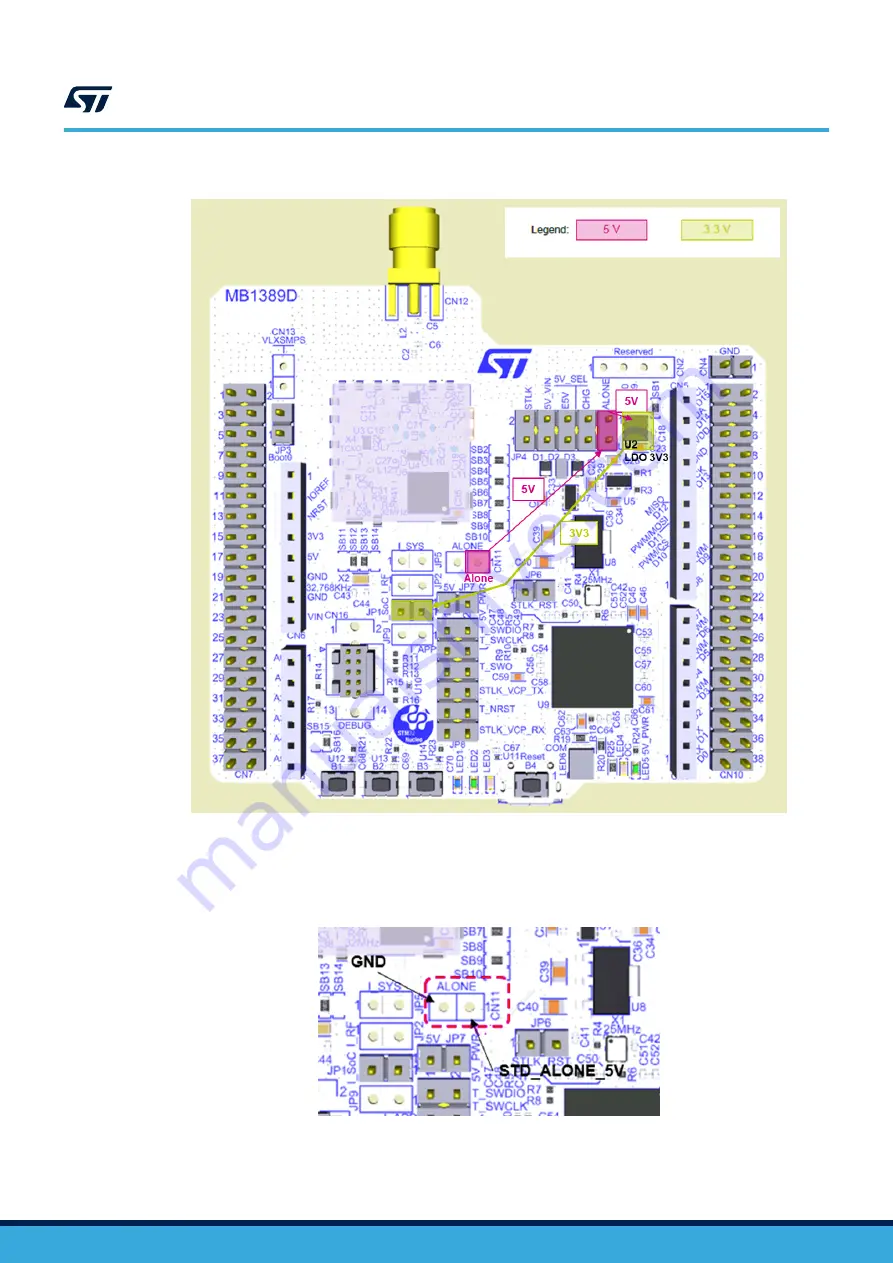 ST NUCLEO-WL55JC STM32WL Скачать руководство пользователя страница 23