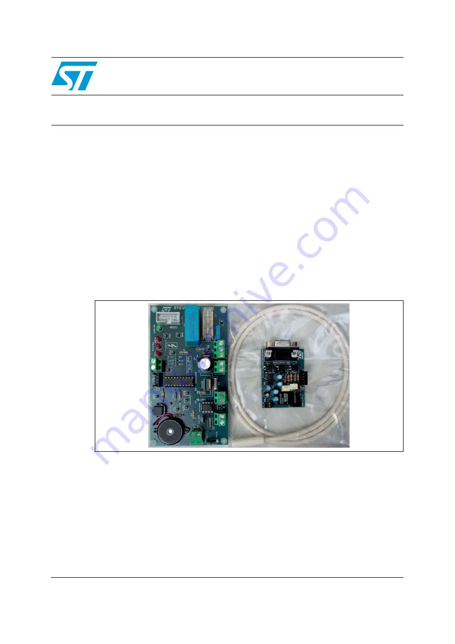 ST STEVAL-IHT001V1 User Manual Download Page 1