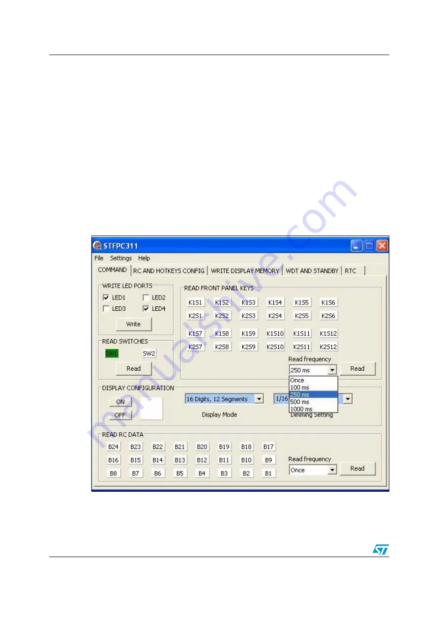 ST STFPC311 Hardware Description And User Manual Download Page 10