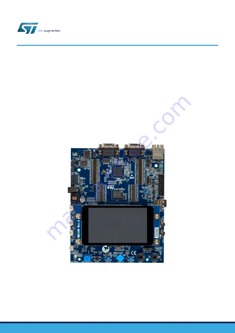 ST STM32H747I-EVAL User Manual Download Page 1