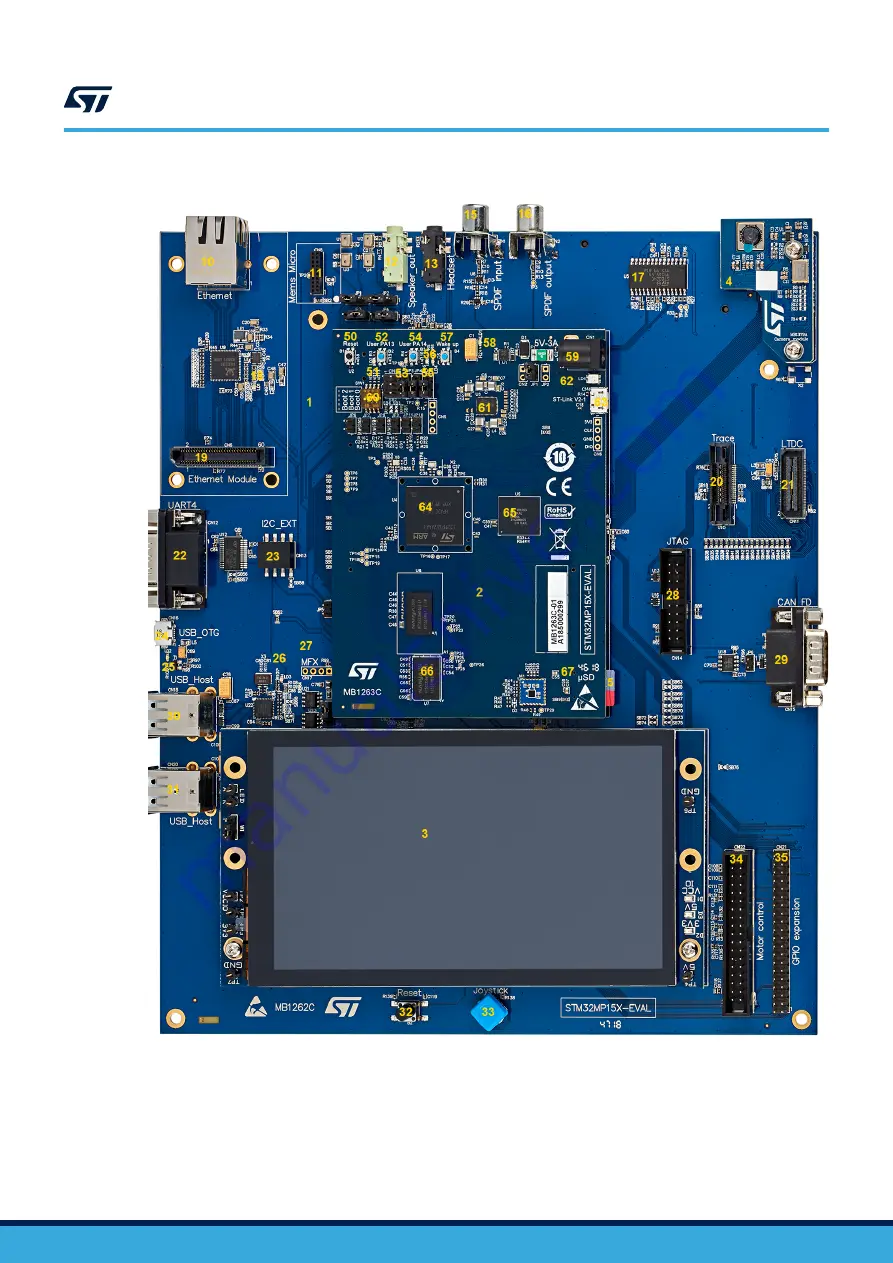 ST STM32MP157D-EV1 Скачать руководство пользователя страница 9