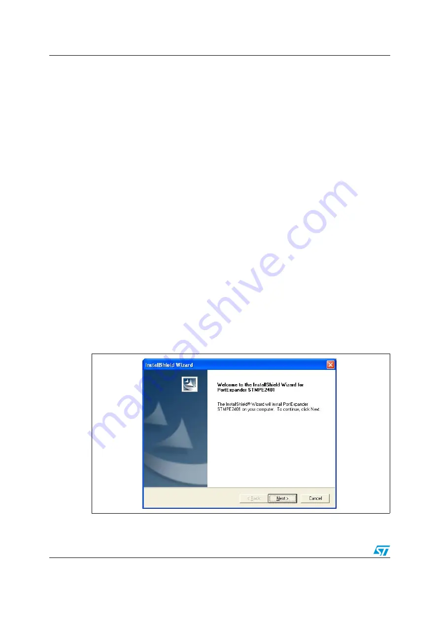 ST STMPE2401 User Manual Download Page 4