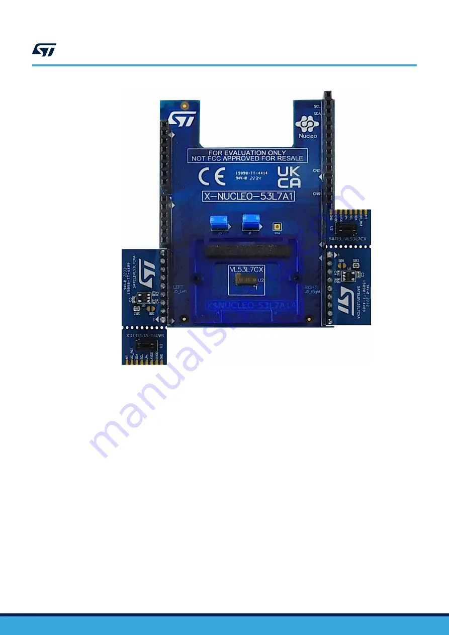 ST X-NUCLEO-53L7A1 Скачать руководство пользователя страница 7