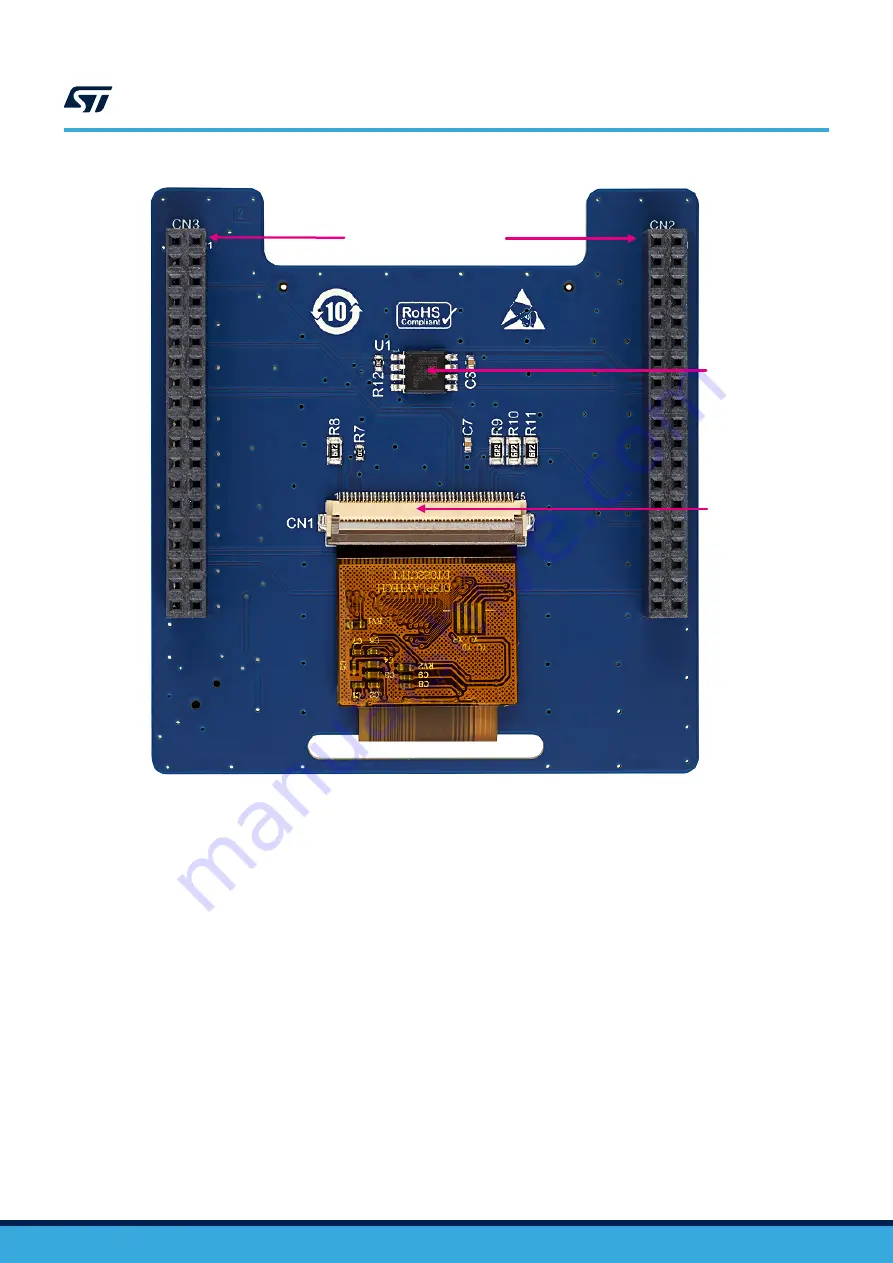 ST X-NUCLEO-GFX01M Series Скачать руководство пользователя страница 7