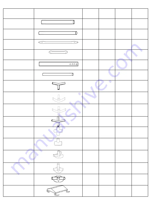 Stabilezelte Giant Pro PVC 5m Series Assembly Instruction Manual Download Page 4