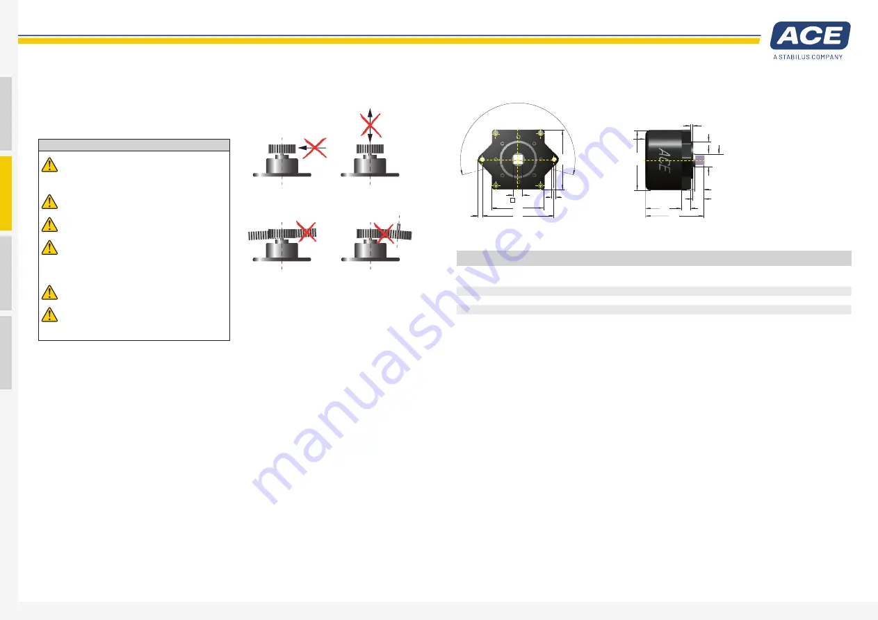 STABILUS FYT-LA3 Operating And Mounting Instructions Download Page 3