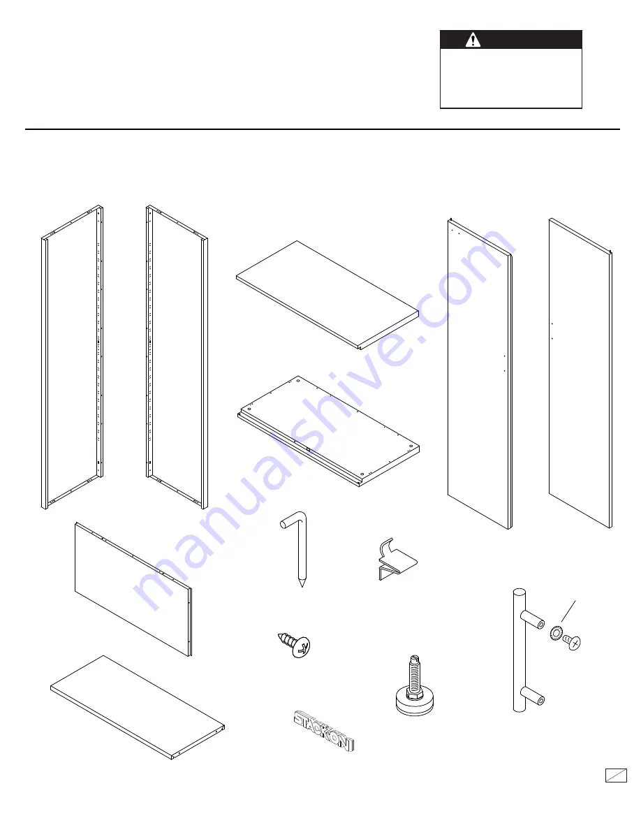 Stack-On GORTA-7203 Скачать руководство пользователя страница 1