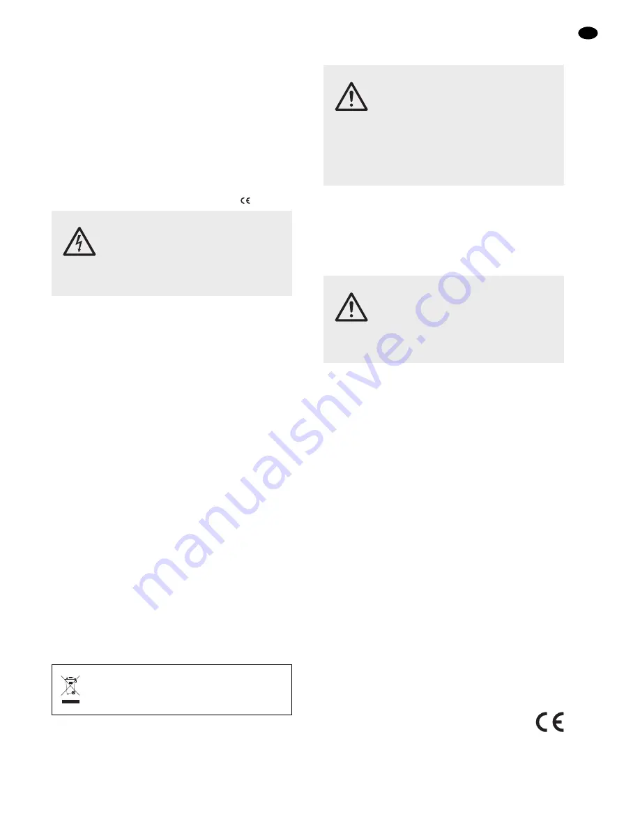 Stageline LE-182LED Instruction Manual Download Page 8