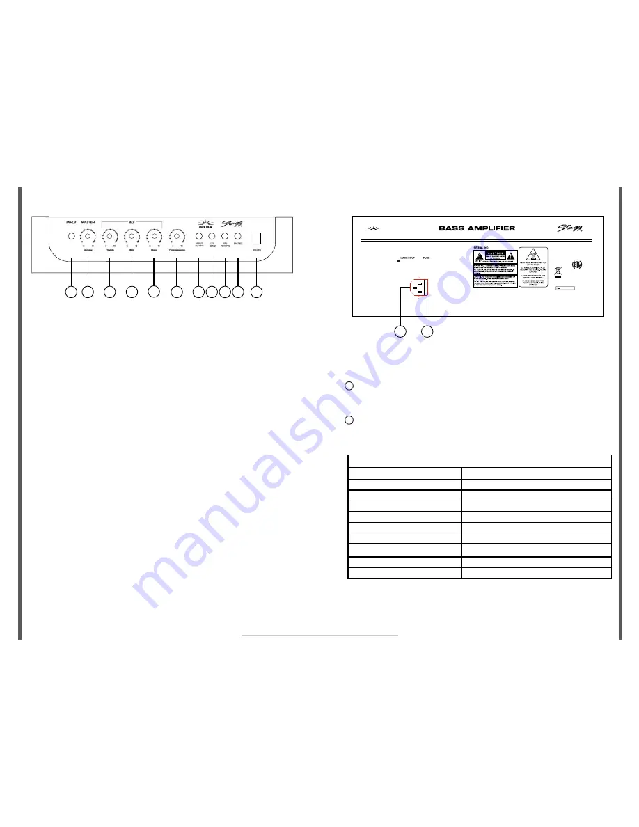 Stagg 60 BA USA User Manual Download Page 1